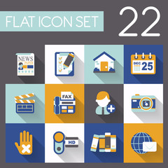 social media icon set