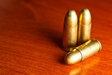 Set of bullets