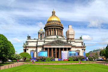 Saint Isaac's Cathedral in Saint Petersburg