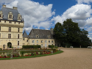 Fototapeta na wymiar Indre - Valençay - Cour d'honneur du château