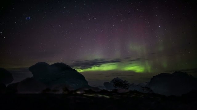 Northern Lights (Aurora Borealis) - Arctic, Spitsbergen