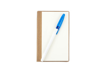Blank Paper with Pen