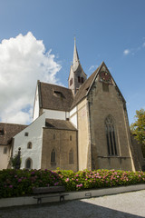 Kirche des ehemaligen Klosters in Kappel am Albis, Kanton Zürich, Schweiz