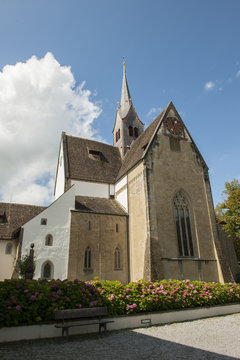Kirche des ehemaligen Klosters in Kappel am Albis, Kanton Z&uuml;rich, Schweiz