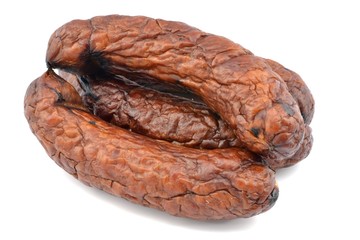 slightly dried sausage