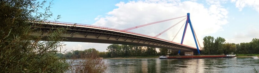 Die Rheinbrücke bei Speyer