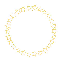 Sternschnuppe - runder Kreis