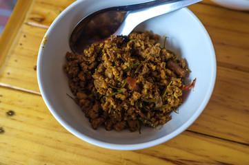 Thai Spicy Pork