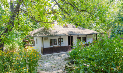 Romanian writer Ion Creanga's small cottage in Iasi Romania