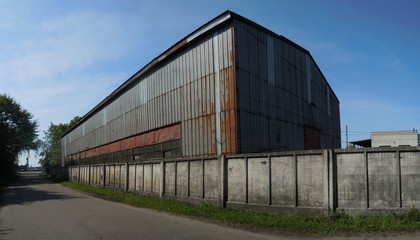 Storehouse in harbour