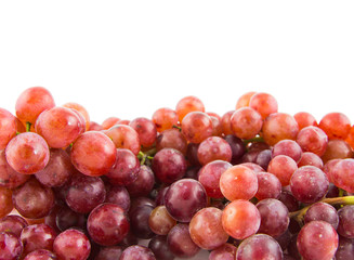 grapes isolated on white background