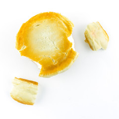 bread isolated on white background