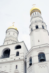 Ivan the Great Bell tower. Moscow Kremlin. UNESCO Heritage.