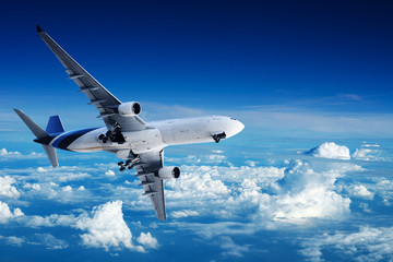 Jet in flight