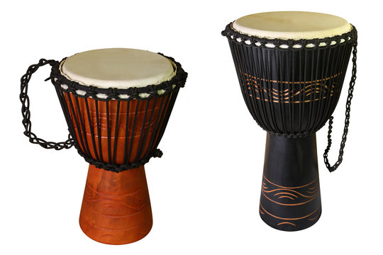 The image of ethnic african drum