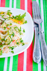 Pasta with vegetables