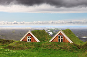 Traditional Farm Houses, Iceland