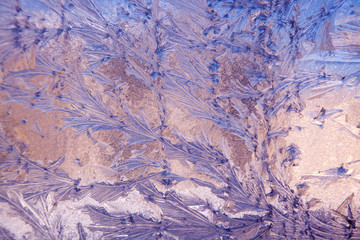 Frost Pattern Background