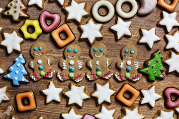 Weihnachtsgebäck Hintergrund 1