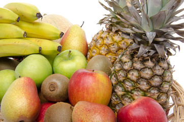 Fresh fruits in a basket