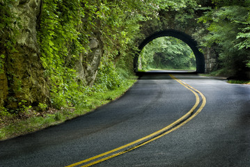 Smoky Mountain Tunnel - Powered by Adobe
