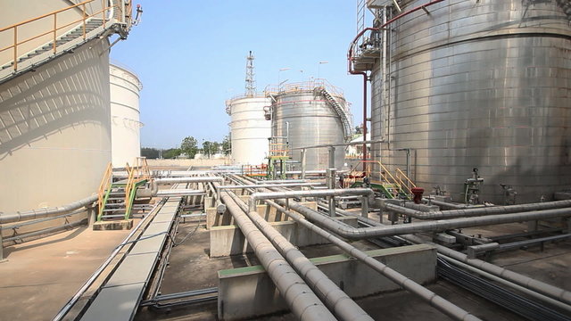 Video panning in Tank farm in industrial palnt
