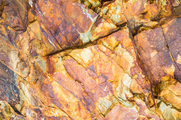 Red marble-rock