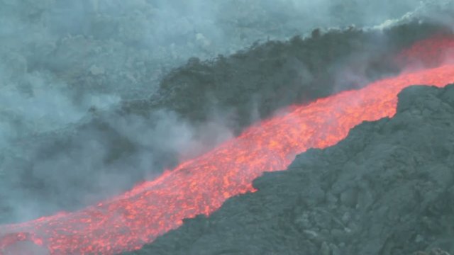 Lava flow, Etna