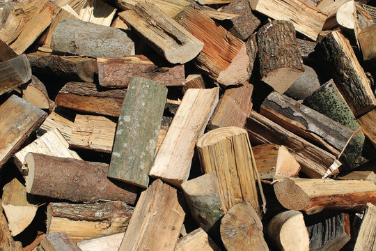 fond buches de bois coup&eacute;es kazy_6571