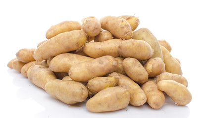 Heap of new rattes potatoes