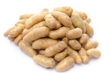 Heap of new rattes potatoes