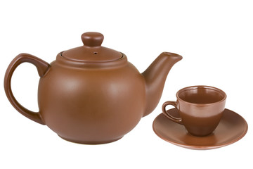 ceramic teapot