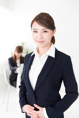 asian businesswomen in the office