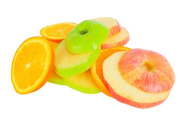Apfel- Orangensalat
