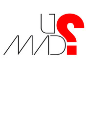 Text Design U Mad Logo