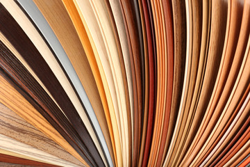 Color palette for furniture close-up