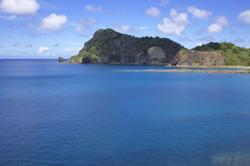 Naklejka premium 小笠原 父島の海