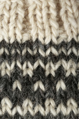 Knitting texture, close up