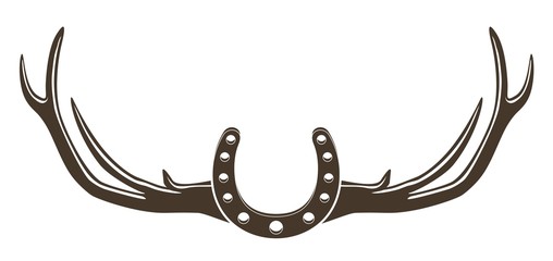 horn and horseshoes