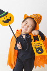ハロウィンの子供