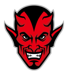 devil head mascot