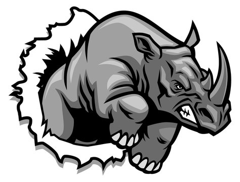 Rhino Cartoon Images – Browse 587 Stock Photos, Vectors, and Video | Adobe  Stock
