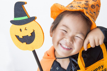 ハロウィンの子供