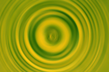 Spin blur in green color