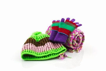 Collection Winter with accessories.