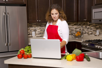 woman in the kitchen