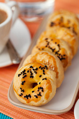 Turkish homemade savory cookies - tuzlu kurabiye