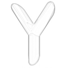 Alphabet on white background. Letter 