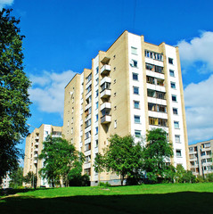Vilnius city Pasilaiciai district old house