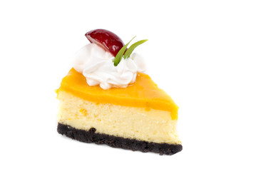 PASSION FRUIT CHEESECAKE